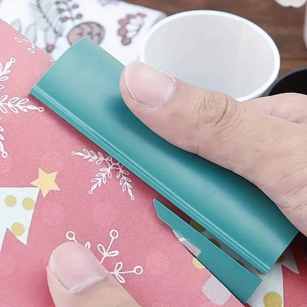 WrapEase – Tragbare Mini-Papierschneidemaschine für Geschenkpapier